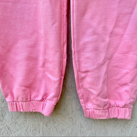 NWT LoveShackFancy Distressed Hand Dyed Mirabella Jogger Pants S - Picture 3 of 8